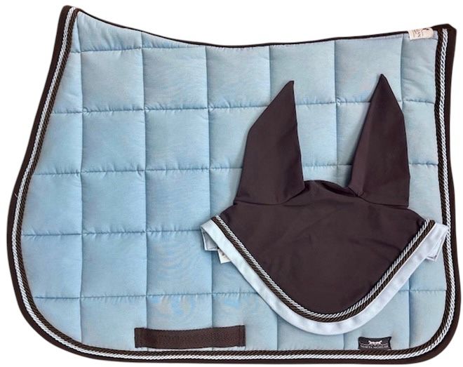 SOTTOSELLA + CUFFIA COTONE QUADRI MARTA MORGAN Sottosella 
